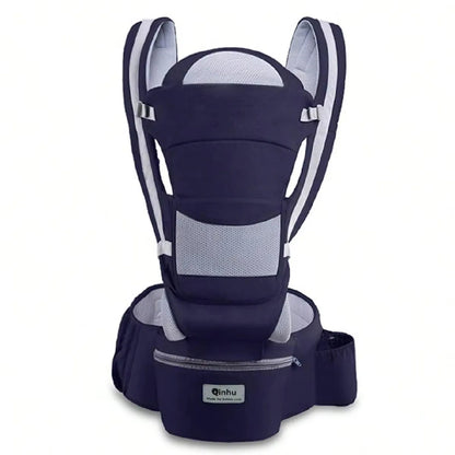 4 in 1 Multifunctional Baby Carrier with Hip Seat Baby Sling Wrap Portable Adjustable Infant Waist Carriers Breathable Bebe Bag