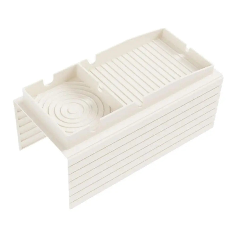 Multifuction Sofa Cup Holder Tray Anti-Slip Armrest Sofa Tray Silicone Table For Home Organization Armrest  For Bed RV Car