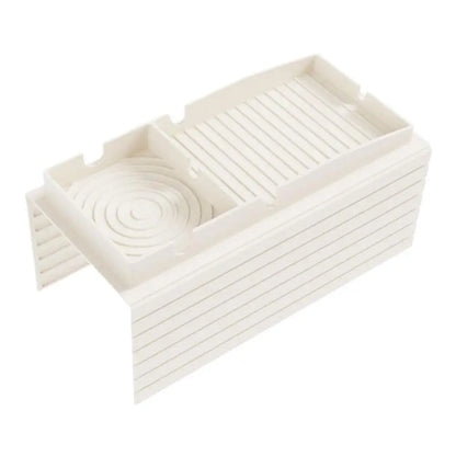 Multifuction Sofa Cup Holder Tray Anti-Slip Armrest Sofa Tray Silicone Table For Home Organization Armrest  For Bed RV Car