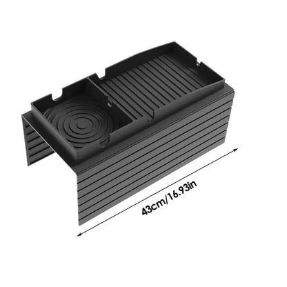 Multifuction Sofa Cup Holder Tray Anti-Slip Armrest Sofa Tray Silicone Table For Home Organization Armrest  For Bed RV Car