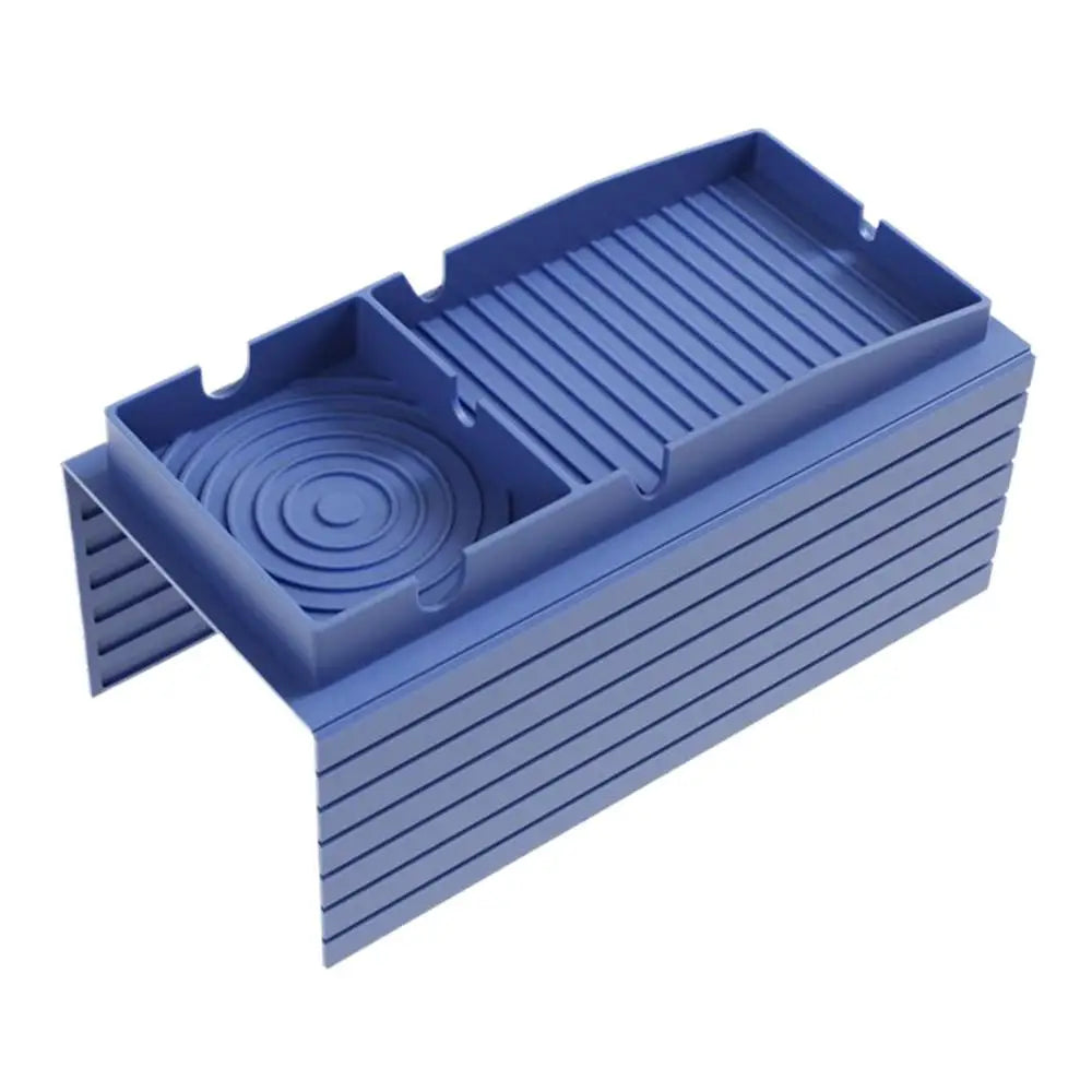 Multifuction Sofa Cup Holder Tray Anti-Slip Armrest Sofa Tray Silicone Table For Home Organization Armrest  For Bed RV Car